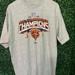 Vintage 2006 Bears NFC Championship Tee size L